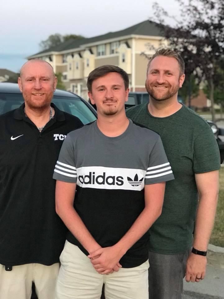 Jeff and his two sons